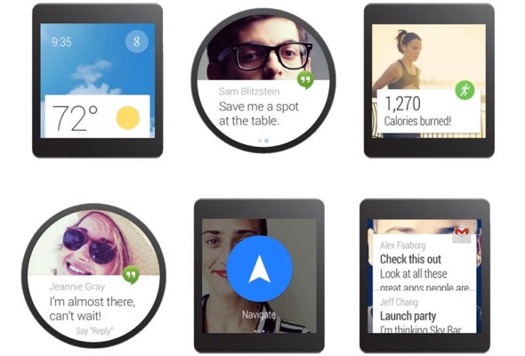 Android Wear UI